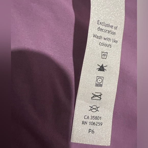 Purple Lululemon Racerback Running Tank Top - Picture 5 of 5